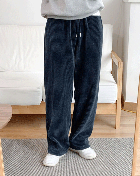 (남여공용) 앤디 골덴 와이드 밴딩 팬츠 pants - 7color