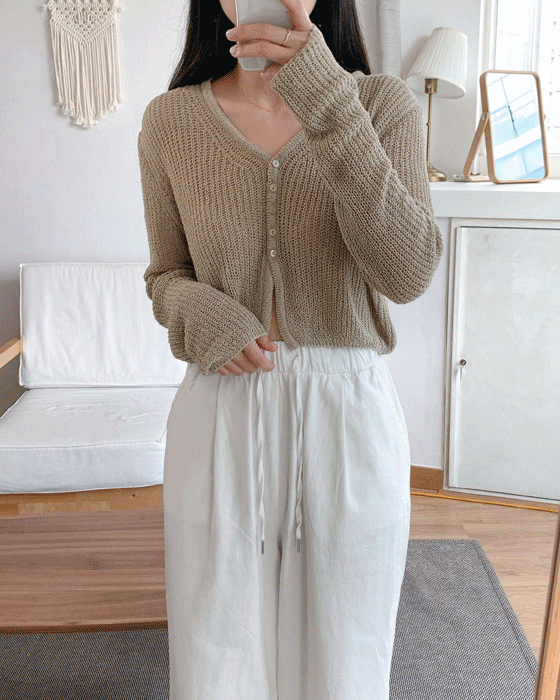 루시 knit cardigan  - 6color